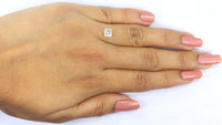 Natural Loose Rough White-F Color Diamond 1.52 CT 6.67 MM Rough Irregular Cut Diamond KDL2495