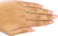Natural Loose Round Brown Color Diamond 1.33 CT 6.80 MM Round Brilliant Cut Diamond L402