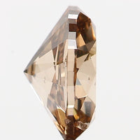 0.30 Ct Natural Loose Diamond, Oval Diamond, Brown Color Diamond, Antique Diamond, Rustic Diamond, Polished Diamond, Real Diamond KR2295