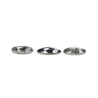 Natural Loose Marquise Diamond, Salt And Pepper Marquise Diamond, Natural Loose Diamond, Rose Cut Diamond, 0.84 CT Marquise Shape L2729