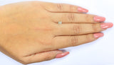 Natural Loose Cushion Yellow Grey Color Diamond 0.44 CT 4.70 MM Cushion Shape Rose Cut Diamond KR981