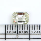 Natural Loose Emerald Shape White - J Color Diamond 1.16 CT 6.67 MM Emerald Shape Rose Cut Diamond L2661