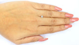 Natural Loose Round Salt And Pepper Black Grey Color Diamond 0.27 CT 4.10 MM Round Brilliant Cut Diamond KR1067
