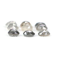 Natural Loose Round Rose Cut Diamond, Salt And Pepper Round Diamond, Natural Loose Diamond, Rose Cut Diamond, 1.02 CT Round Shape L2773