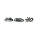 Natural Loose Mix Shape Salt And Pepper Diamond Black Grey Color 0.94 CT 4.10 MM Mix Shape Shape Rose Cut Diamond L195