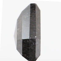 1.31 CT Natural Loose Diamond, Shield Cut Diamond, Salt And Pepper Diamond, Black Diamond , Grey Diamond, Antique Rose Cut Diamond KDL254