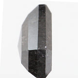 1.31 CT Natural Loose Diamond, Shield Cut Diamond, Salt And Pepper Diamond, Black Diamond , Grey Diamond, Antique Rose Cut Diamond KDL254