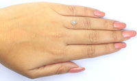 Natural Loose Kite Diamond Grey Color 0.76 CT 7.40 MM Kite Shape Rose Cut Diamond L7326