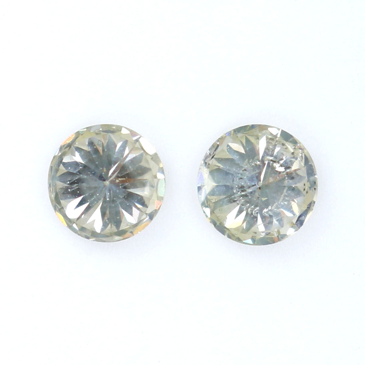 Natural Loose Round Brilliant Cut Diamond White - J Color 0.36 CT 3.50 MM Round Shape Rose Cut Diamond KR2476