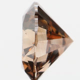 0.32 Ct Natural Loose Diamond, Orange Diamond, Round Diamond, Round Brilliant Cut Diamond, Sparkling Diamond, Rustic Diamond L486