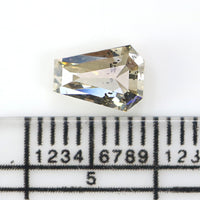 Natural Loose Coffin Diamond White - I Color 1.02 CT 7.07 MM Coffin Rose Cut Shape Diamond L2659