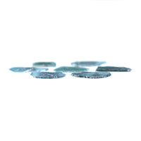Natural Loose Slice Blue Color Diamond 1.14 CT 6.00 MM Slice Shape Rose Cut Diamond L9175