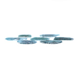 Natural Loose Slice Blue Color Diamond 1.14 CT 6.00 MM Slice Shape Rose Cut Diamond L9175