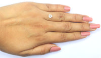 Natural Loose Rough White-F Color Diamond 1.07 CT 5.50 MM Rough Irregular Cut Diamond KDL2471
