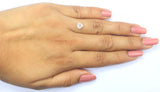 Natural Loose Rough White-F Color Diamond 1.07 CT 5.50 MM Rough Irregular Cut Diamond KDL2471