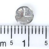 Natural Loose Round Salt And Pepper Diamond Black Grey Color 0.69 CT 5.50 MM Round Brilliant Cut Diamond L482