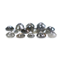Natural Loose Round Rose Cut Grey Brown Color Diamond 1.14 CT 2.00 MM Round Rose Cut Shape Diamond KR1386