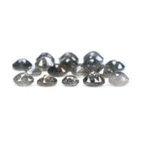 Natural Loose Round Rose Cut Grey Brown Color Diamond 1.14 CT 2.00 MM Round Rose Cut Shape Diamond KR1386
