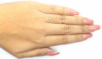 Natural Loose Radiant Yellow Grey Color Diamond 0.48 CT 4.00 MM Radiant Shape Rose Cut Diamond L5963