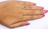 Natural Loose oval Diamond Grey Color 0.86 CT 7.90 MM oval  Rose Cut Shape Diamond L6928