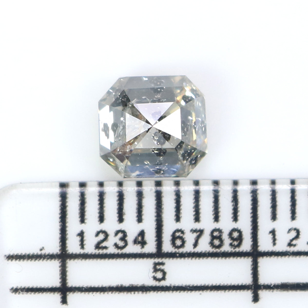 1.18 CT Natural Loose Emerald Shape Diamond White - G Color Emerald Cut Diamond 5.65 MM Natural Loose Emerald Shape Rose Cut Diamond QL2627