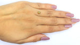 Natural Loose Round Rose Cut Yellow Brown Color Diamond 0.79 CT 5.40 MM Rose Cut Shape Diamond L8843