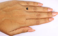 Natural Loose Shield Salt And Pepper Diamond Black Color 0.67 CT 6.00 MM Shield Shape Rose Cut Diamond L6534