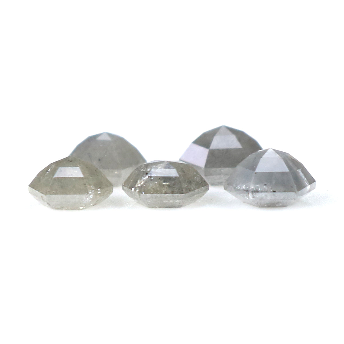 1.01 CT Natural Loose Hexagon Shape Diamond Grey Color Hexagon Cut Diamond 3.10 MM Natural Loose Grey Hexagon Shape Rose Cut Diamond QK1837