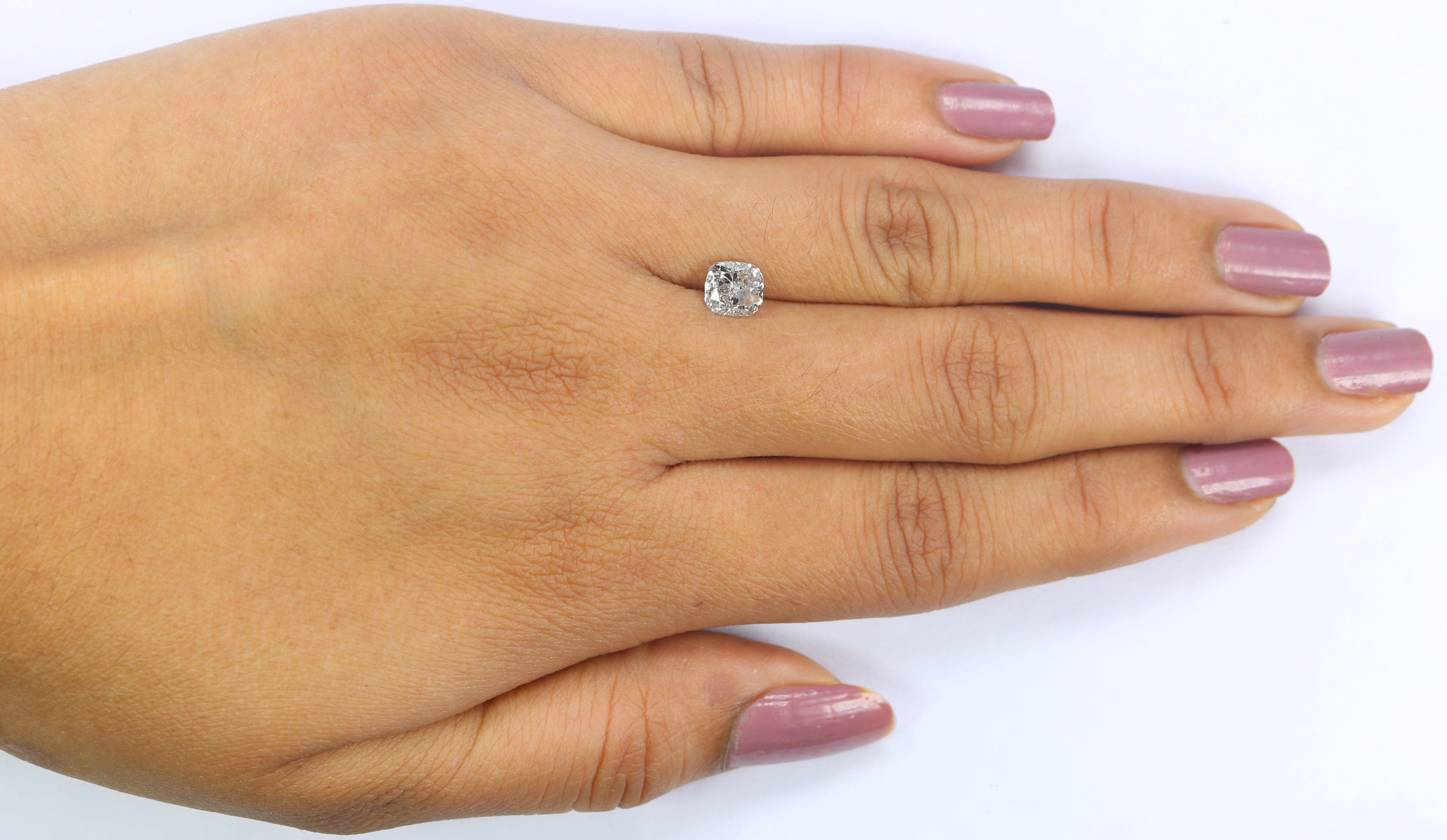 1.02 CT Natural Loose Cushion Shape Diamond White - F Color Cushion Cut Diamond 5.80 MM Natural Loose Cushion Brilliant Cut Diamond LQ2663