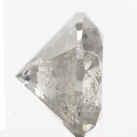 0.96 Ct Natural Loose Diamond, Grey Diamond, Round Diamond, Round Brilliant Cut Diamond, Sparkling Diamond, Rustic Diamond L206