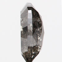 0.34 Ct Natural Loose Diamond, Oval Diamond, Black Diamond, Grey Diamond, Salt and Pepper Diamond, Antique Diamond, Real Diamond L380