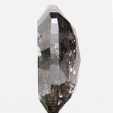 0.34 Ct Natural Loose Diamond, Oval Diamond, Black Diamond, Grey Diamond, Salt and Pepper Diamond, Antique Diamond, Real Diamond L380