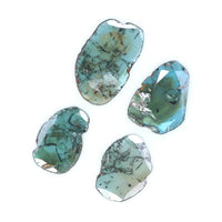 Natural Loose Slice Blue Color Diamond 1.80 CT 9.70 MM Slice Shape Rose Cut Diamond L716