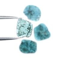 Natural Loose Slice Blue Color Diamond 1.83 CT 8.50 MM Slice Shape Rose Cut Diamond L781