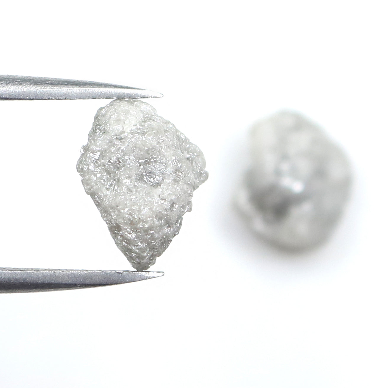 6.41 CT Natural Loose Rough Shape Diamond Grey Color Rough Diamond 10.00 MM Natural Loose Grey Diamond Rough Irregular Cut Diamond LQ2638