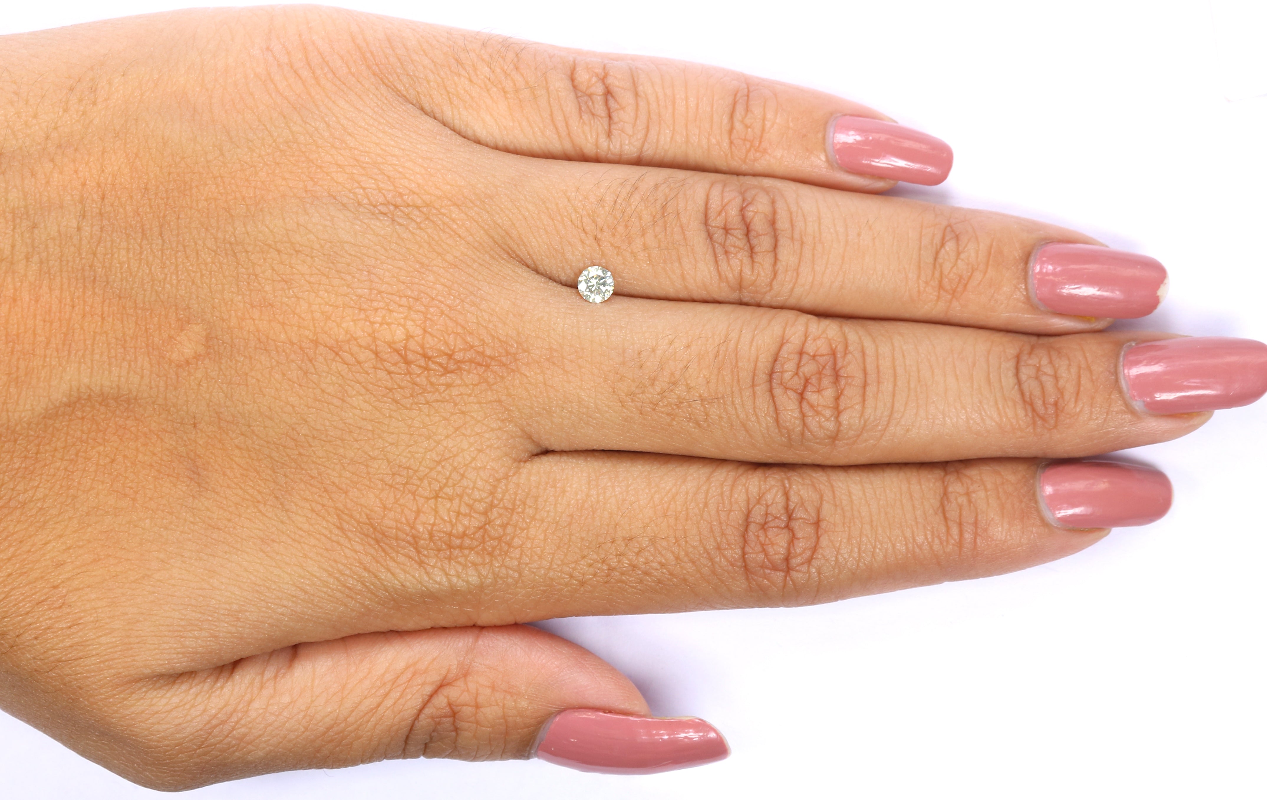 0.23 Ct Natural Loose Round Shape Diamond White - J Color Round Diamond 3.85 MM Natural Loose White Color Round Brilliant Cut Diamond LQ2064