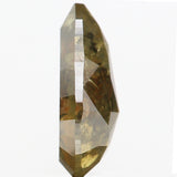 0.73 CT Natural Loose Diamond, Pear Diamond, Green Diamond, Rustic Diamond, Pear Cut Diamond, Fancy Color Diamond L442