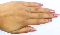 Natural Loose Square Diamond White - H Color 1.05 CT 5.61 MM Square Shape Rose Cut Diamond L2580