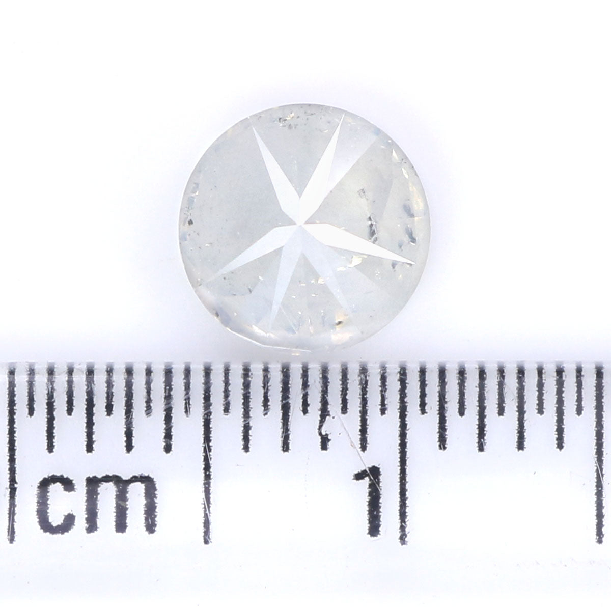 1.16 CT Natural Loose Round Shape Diamond Grey Color Round Cut Diamond 6.45 MM Natural Loose Diamond Round Brilliant Cut Diamond LQ2293