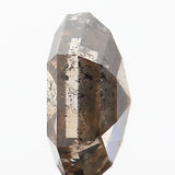 0.77 CT Natural Loose Diamond, Hexagon Diamond, Salt And Pepper Diamond, Black Diamond, Gray Diamond, Hexagon Cut Diamond KDL9543