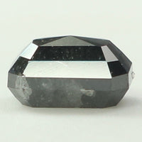 0.49 Ct Natural Loose Diamond, Emerald Cut Diamonds, Black Color Diamond, Rose Cut Diamond, Rustic Diamond, Radiant Diamond KDL5359