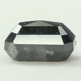 0.49 Ct Natural Loose Diamond, Emerald Cut Diamonds, Black Color Diamond, Rose Cut Diamond, Rustic Diamond, Radiant Diamond KDL5359