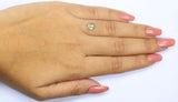 Natural Loose Cushion Gray Color Diamond 0.70 CT 6.60 MM Cushion Shape Rose Cut Diamond L7126