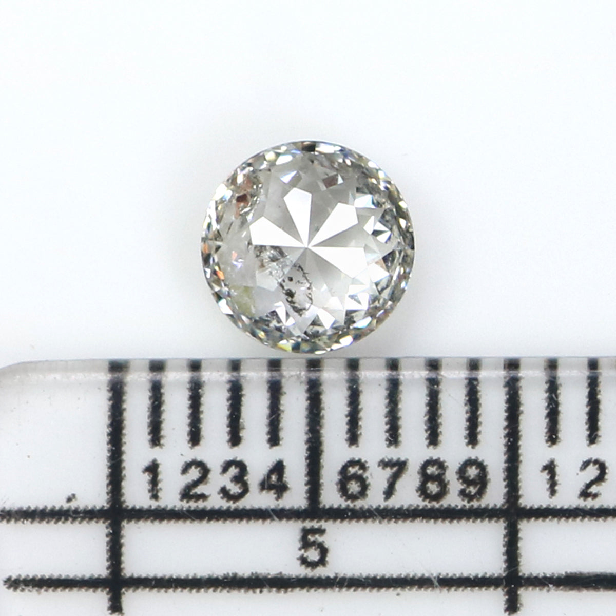 0.63 CT Natural Loose Round Rose Cut Diamond White - G Rose Cut Diamond 5.40 MM Natural Loose White -G Diamond Round Rose Cut Diamond QL2684