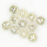 Natural Loose Rose Cut Salt Natural Loose Rose Cut Diamond Grey Color 1.44 CT 2.80 MM Round Rose Cut Shape Diamond L6349Pepper Diamond Grey Color 1.44 CT 2.80 MM Round Rose Cut Shape Diamond L6349