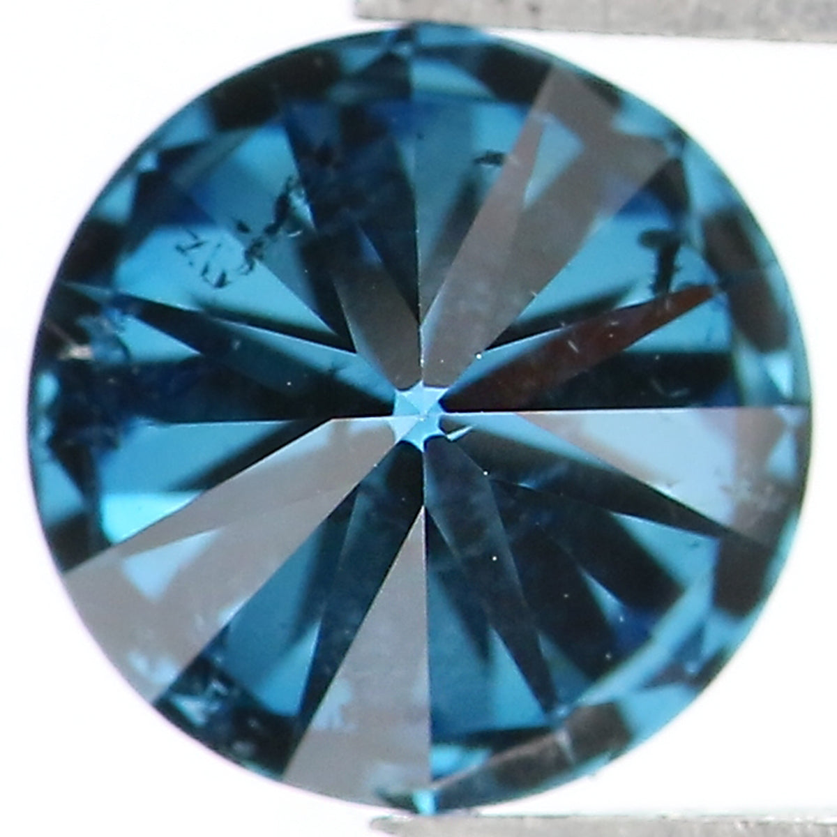 0.60 Ct Natural Loose Round Shape Diamond Blue Color Round Cut Diamond 5.15 MM Natural Loose Blue Diamond Round Brilliant Cut Diamond QL1659