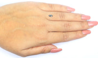 Natural Loose Marquise Salt And Pepper Diamond Black Grey Color 0.39 CT 6.48 MM Marquise Shape Rose Cut Diamond KR2567
