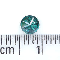 Natural Loose Round Blue Color Diamond 0.30 CT 4.22 MM Round Shape Brilliant Cut Diamond KR183