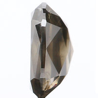 0.85 Ct Natural Loose Diamond, Cushion Cut Diamond, Brown Diamond, Polished Diamond, Real Diamond, Rustic Diamond, Antique Diamond KDL390