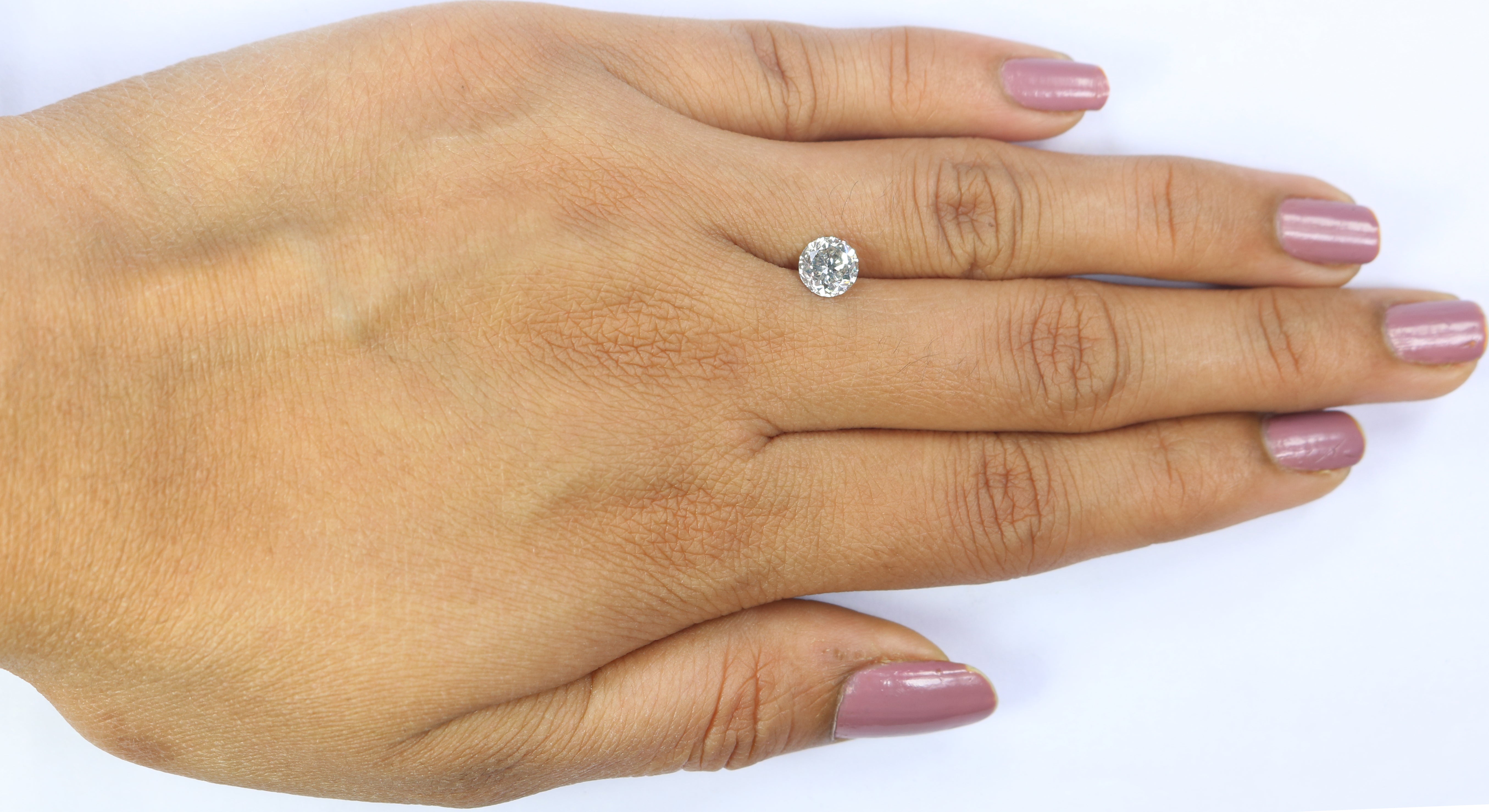 1.02 Ct Natural Loose Round Shape Diamond White - G Color Round Cut Diamond 6.05 MM Natural Loose Diamond Round Brilliant Cut Diamond LQ2641